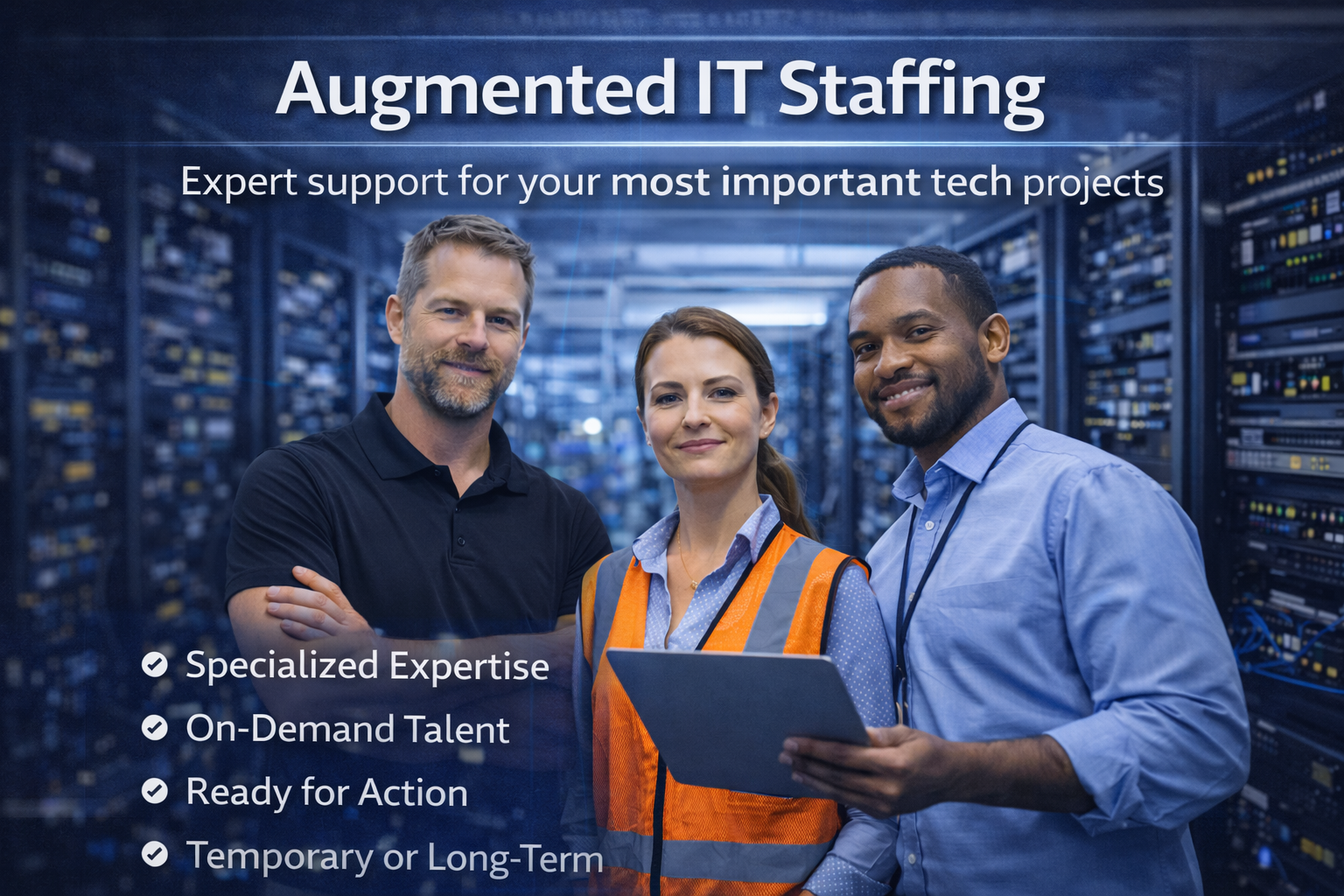How Augmented IT Staffing Turbocharges IT Service Delivery